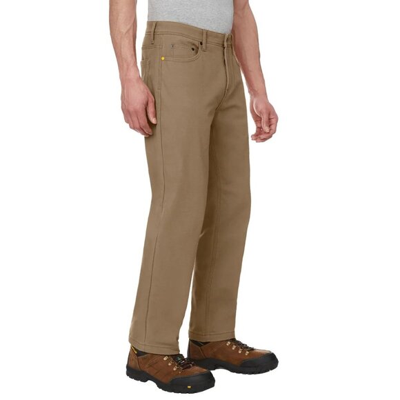 Men's Fleece Lined Canvas Pant,Caterpillar ( CAT ) - Picture 3 of 6